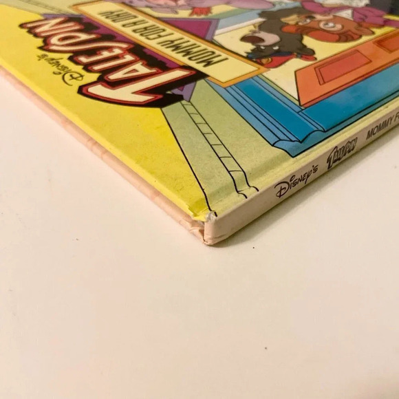 Vtg 1991 Disneys Talespin Mommy For A Day  by Ann Braybrooks Mallard Press Book - Picture 5 of 16